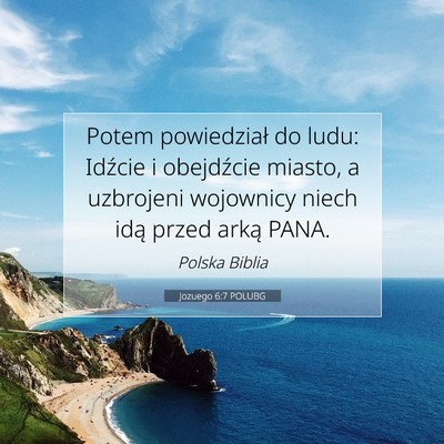 Jozuego 6:7 Werset Biblijny Wyjaśniony