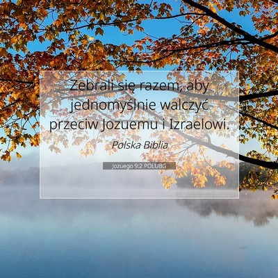 Jozuego 9:2 Werset Biblijny Wyjaśniony