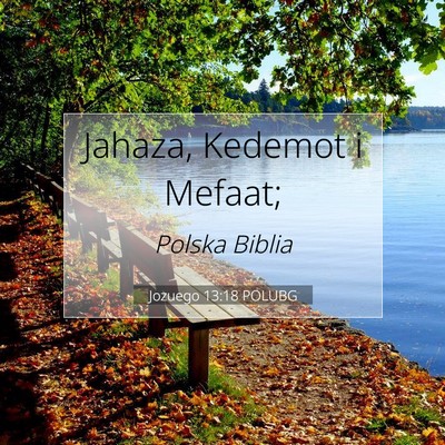 Jozuego 13:18 POLUBG Obraz Wersetu Biblijnego