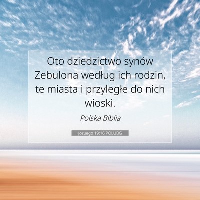 Jozuego 19:16 Werset Biblijny Wyjaśniony
