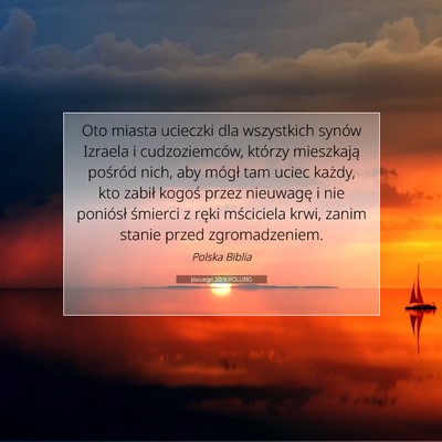Jozuego 20:9 POLUBG Obraz Wersetu Biblijnego
