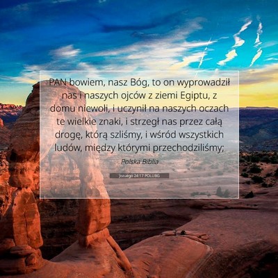 Jozuego 24:17 POLUBG Obraz Wersetu Biblijnego