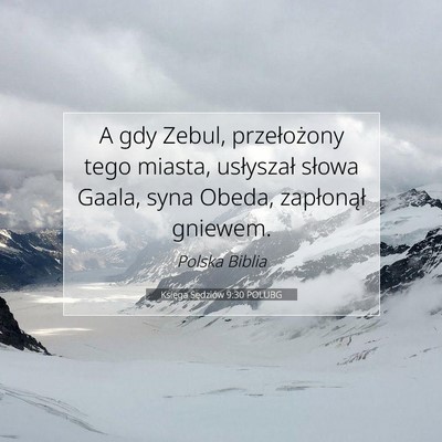Księga Sędziów 9:30 Werset Biblijny Wyjaśniony