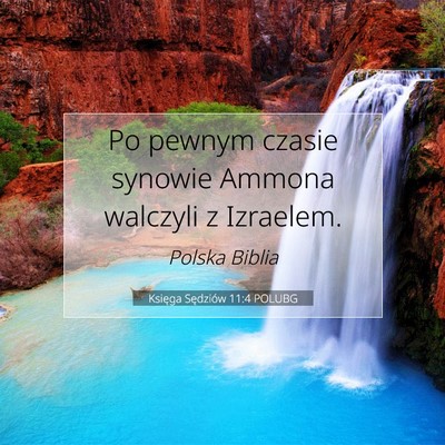 Księga Sędziów 11:4 POLUBG Obraz Wersetu Biblijnego