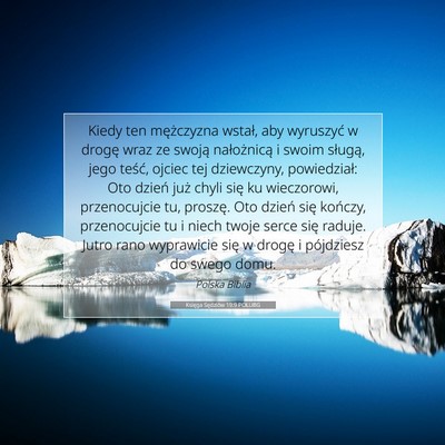 Księga Sędziów 19:9 POLUBG Obraz Wersetu Biblijnego