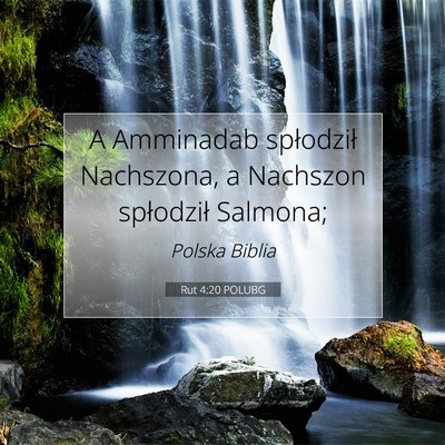 Rut 4:20 POLUBG Obraz Wersetu Biblijnego