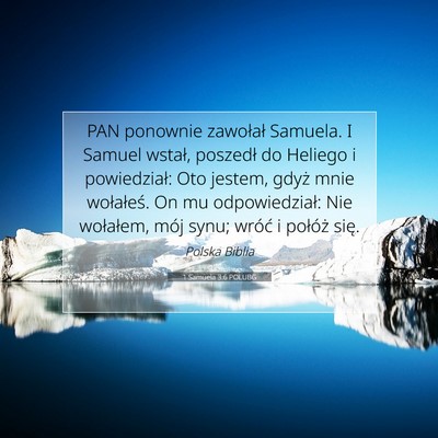 1 Samuela 3:6 POLUBG Obraz Wersetu Biblijnego