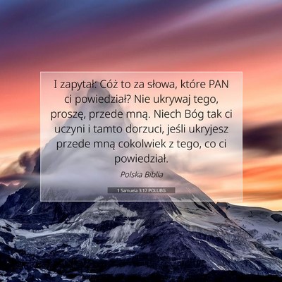 1 Samuela 3:17 POLUBG Obraz Wersetu Biblijnego