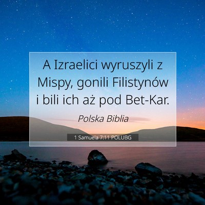 1 Samuela 7:11 Werset Biblijny Wyjaśniony