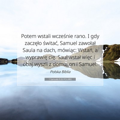 1 Samuela 9:26 POLUBG Obraz Wersetu Biblijnego