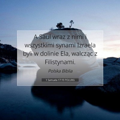 1 Samuela 17:19 POLUBG Obraz Wersetu Biblijnego