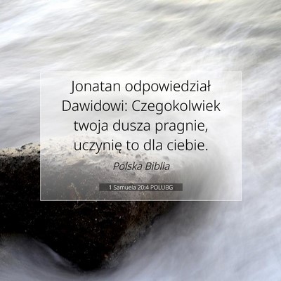 1 Samuela 20:4 Werset Biblijny Wyjaśniony