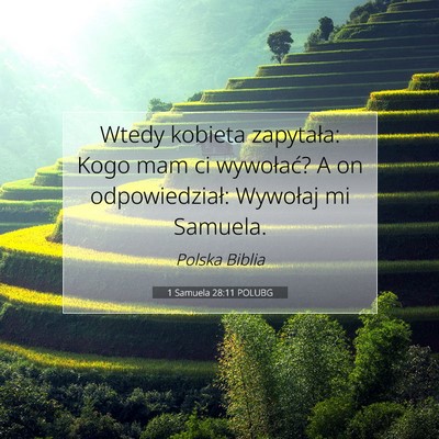 1 Samuela 28:11 POLUBG Obraz Wersetu Biblijnego