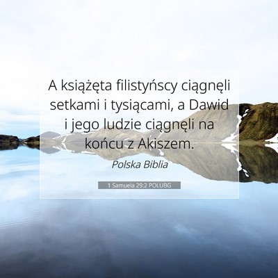 1 Samuela 29:2 Werset Biblijny Wyjaśniony