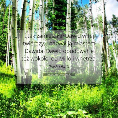 2 Samuela 5:9 POLUBG Obraz Wersetu Biblijnego