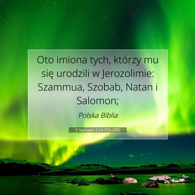 2 Samuela 5:14 POLUBG Obraz Wersetu Biblijnego