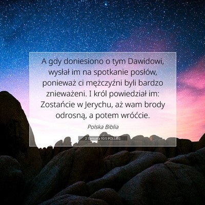 2 Samuela 10:5 Werset Biblijny Wyjaśniony