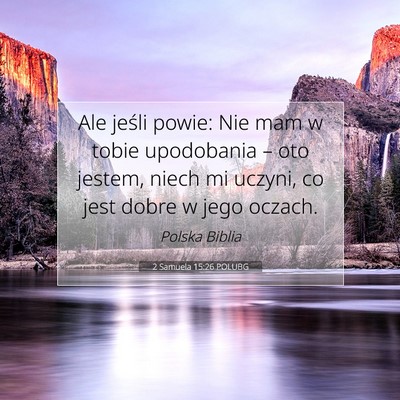 2 Samuela 15:26 POLUBG Obraz Wersetu Biblijnego