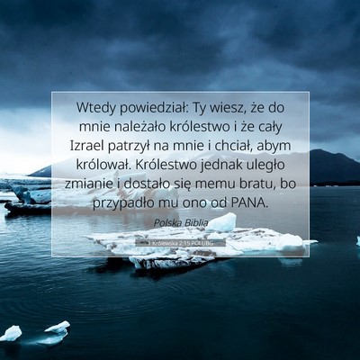 1 Królewska 2:15 POLUBG Obraz Wersetu Biblijnego