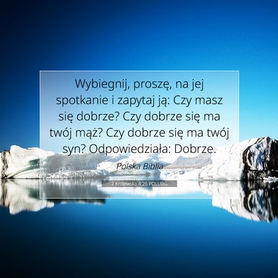 2 Królewska 4:26 Werset Biblijny Wyjaśniony