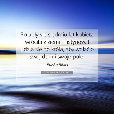 2 Królewska 8:3 POLUBG Obraz Wersetu Biblijnego