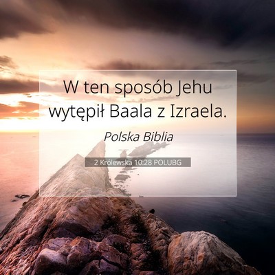2 Królewska 10:28 Werset Biblijny Wyjaśniony