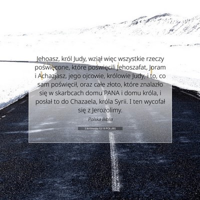 2 Królewska 12:18 Werset Biblijny Wyjaśniony