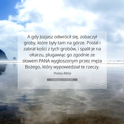 2 Królewska 23:16 POLUBG Obraz Wersetu Biblijnego