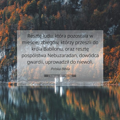 2 Królewska 25:11 POLUBG Obraz Wersetu Biblijnego