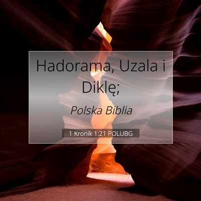 1 Kronik 1:21 Werset Biblijny Wyjaśniony