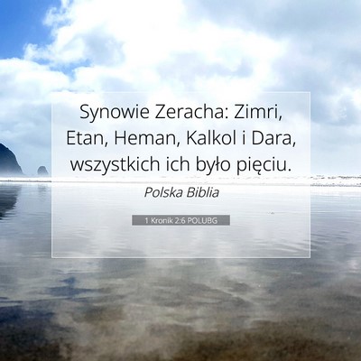 1 Kronik 2:6 POLUBG Obraz Wersetu Biblijnego