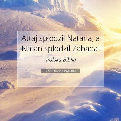 1 Kronik 2:36 Werset Biblijny Wyjaśniony