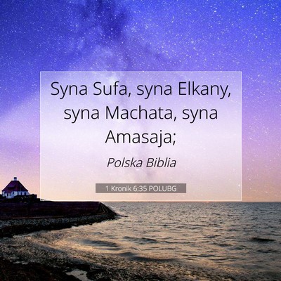 1 Kronik 6:35 Werset Biblijny Wyjaśniony