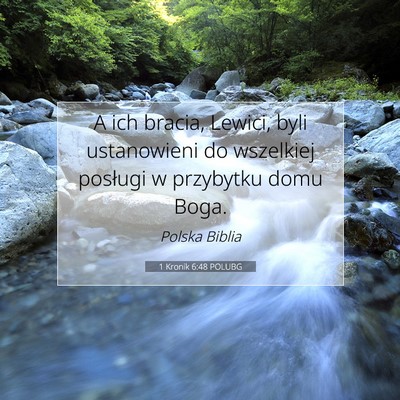 1 Kronik 6:48 POLUBG Obraz Wersetu Biblijnego