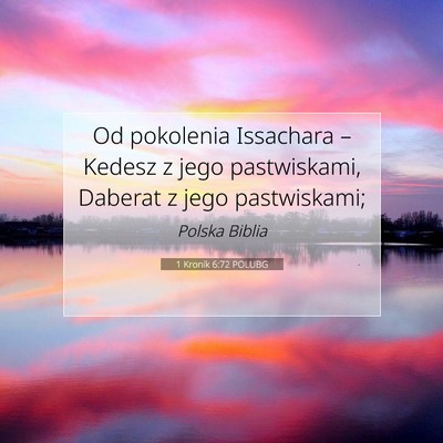 1 Kronik 6:72 Werset Biblijny Wyjaśniony
