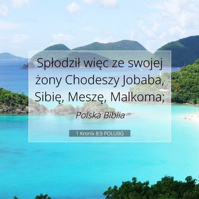 1 Kronik 8:9 Werset Biblijny Wyjaśniony
