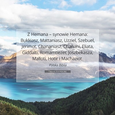 1 Kronik 25:4 POLUBG Obraz Wersetu Biblijnego