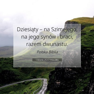 1 Kronik 25:17 Werset Biblijny Wyjaśniony