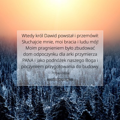 1 Kronik 28:2 POLUBG Obraz Wersetu Biblijnego