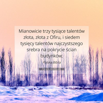1 Kronik 29:4 POLUBG Obraz Wersetu Biblijnego
