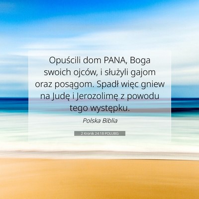 2 Kronik 24:18 POLUBG Obraz Wersetu Biblijnego