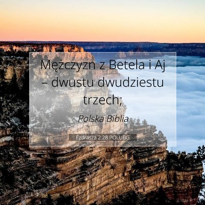 Ezdrasza 2:28 Werset Biblijny Wyjaśniony