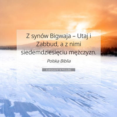 Ezdrasza 8:14 POLUBG Obraz Wersetu Biblijnego