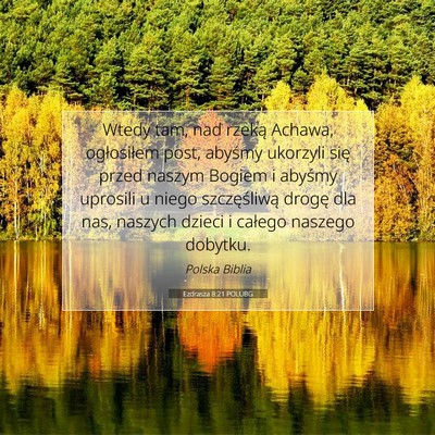 Ezdrasza 8:21 POLUBG Obraz Wersetu Biblijnego