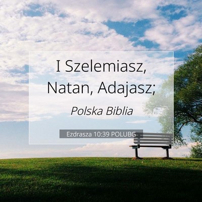 Ezdrasza 10:39 Werset Biblijny Wyjaśniony