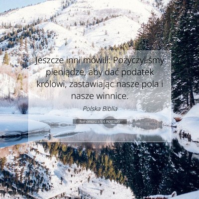 Nehemiasza 5:4 POLUBG Obraz Wersetu Biblijnego