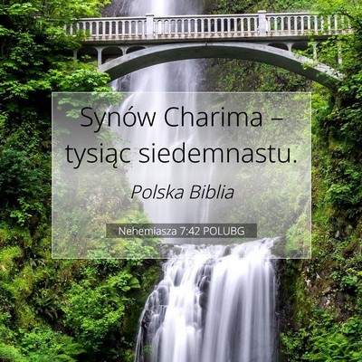 Nehemiasza 7:42 POLUBG Obraz Wersetu Biblijnego