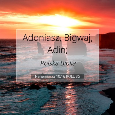 Nehemiasza 10:16 POLUBG Obraz Wersetu Biblijnego