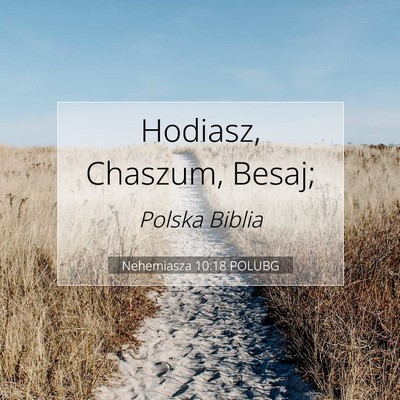Nehemiasza 10:18 POLUBG Obraz Wersetu Biblijnego