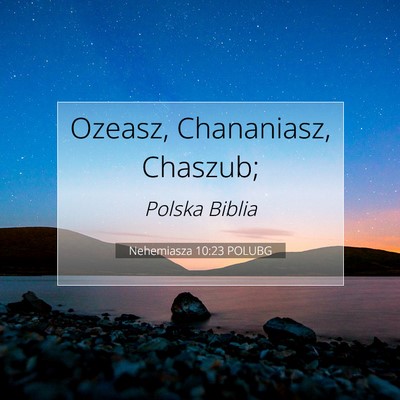 Nehemiasza 10:23 POLUBG Obraz Wersetu Biblijnego
